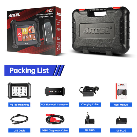 ANCEL V6 PRO – Автомобилна диагностика