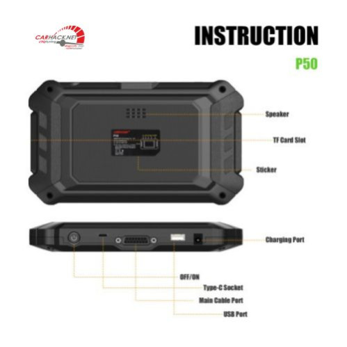 OBDSTAR P50 – Програматор за AIRBAG